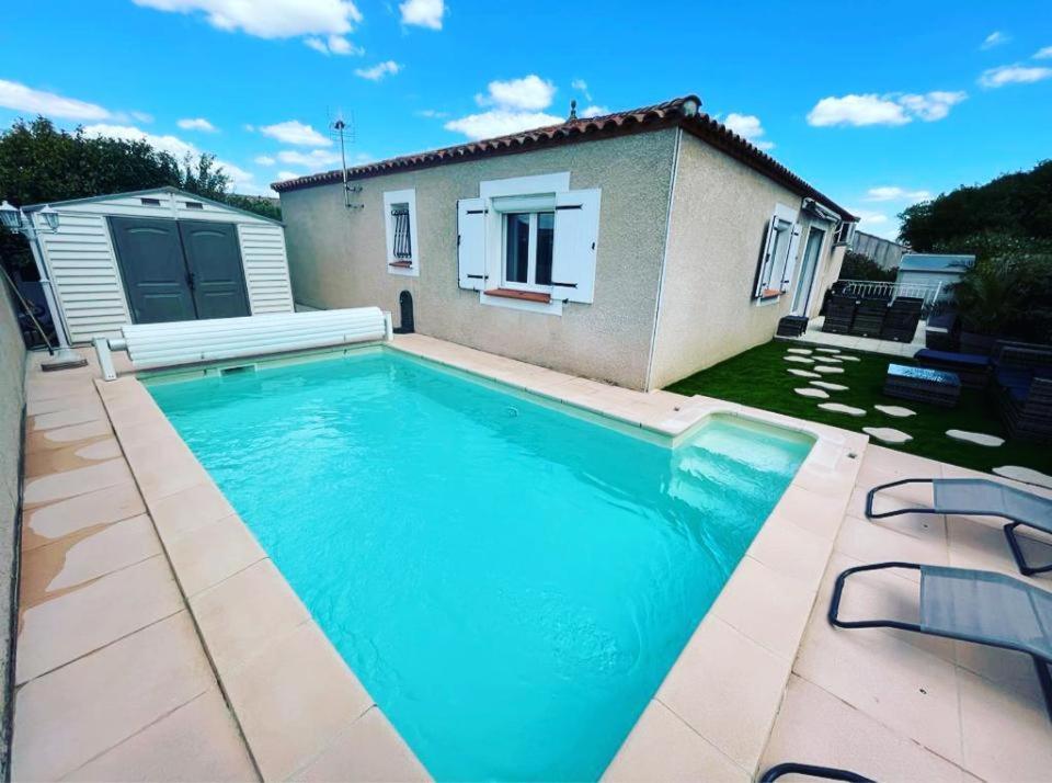 La Villa De L'Olivier Piscine Privee Et Parking カルカソンヌ エクステリア 写真
